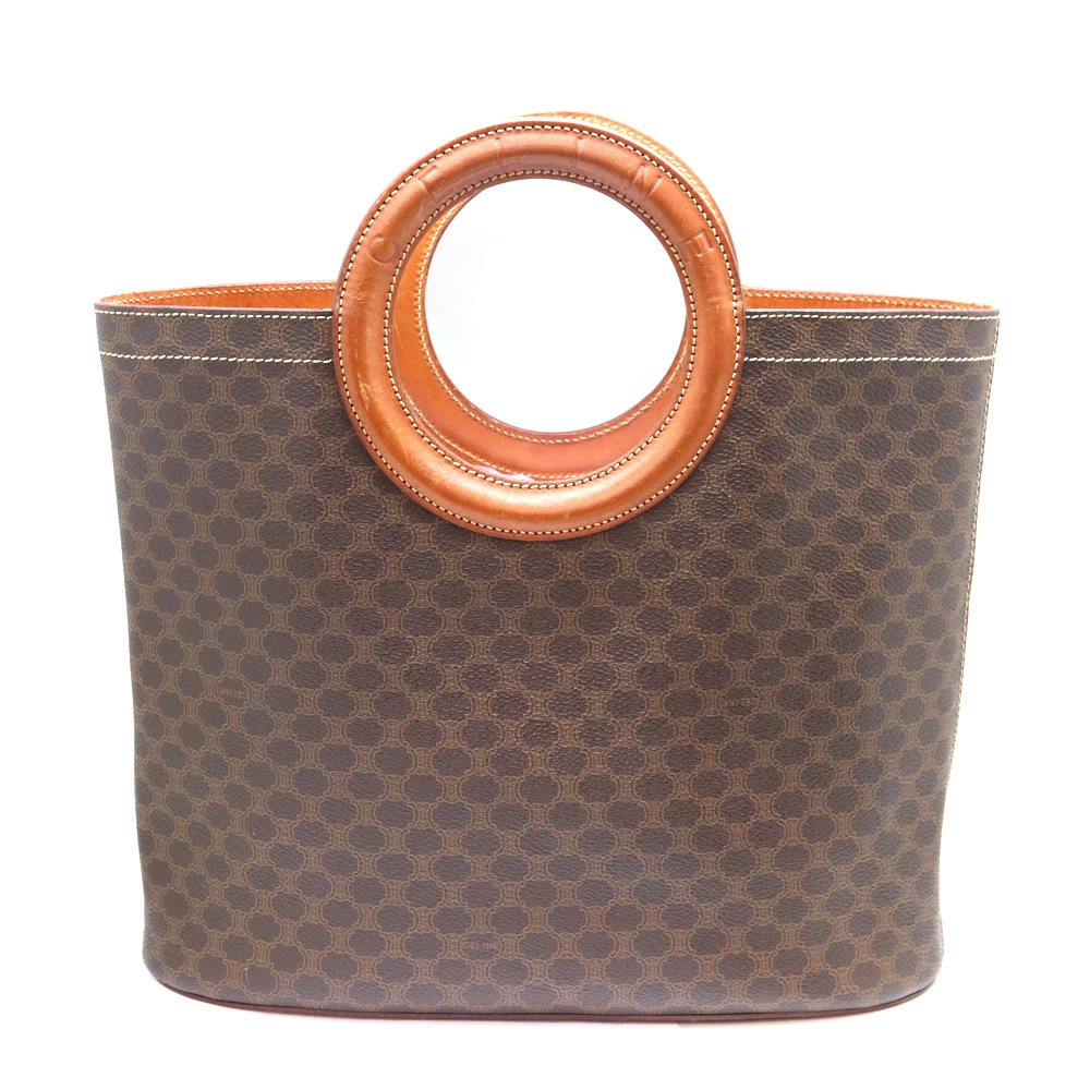 Celine handbag Macadam brown - Picture 1 of 6